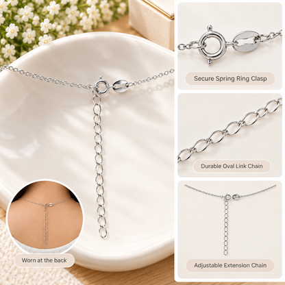 Sterling Silver Initial Necklace