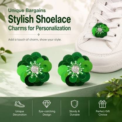 Floral Shoelace Charms