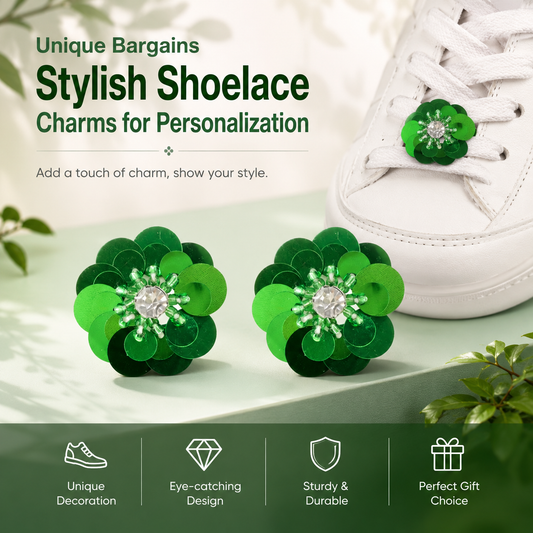 Floral Shoelace Charms
