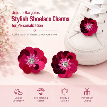 Floral Shoelace Charms